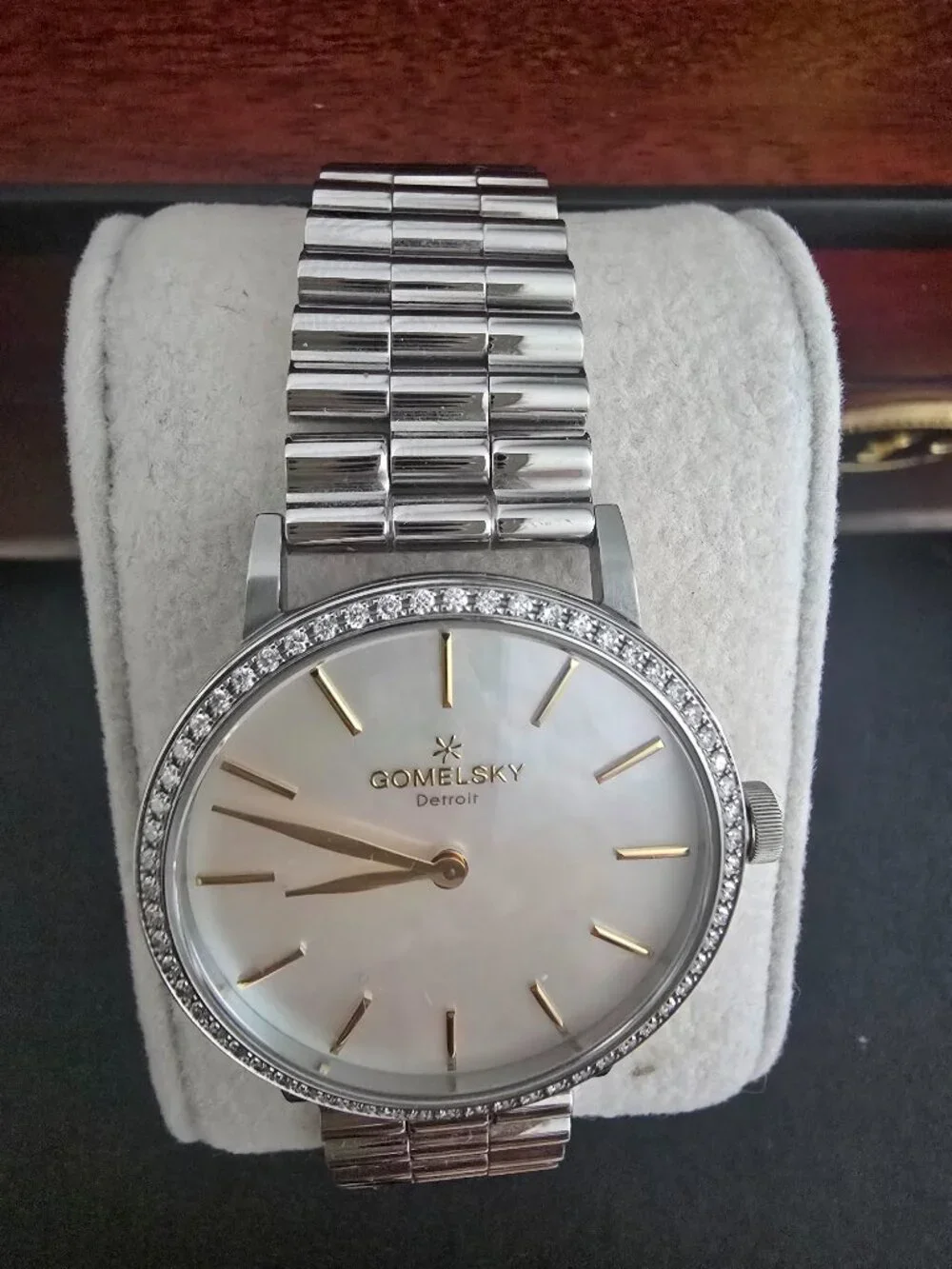 Gomelsky MOP Diamond Agnes Watch (Gomelsky by Shinola) Brand New Never Worn
